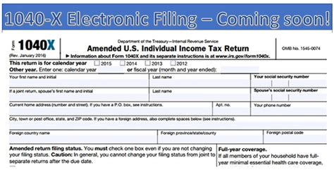 E-file - 1040X - RightWay Tax Solutions