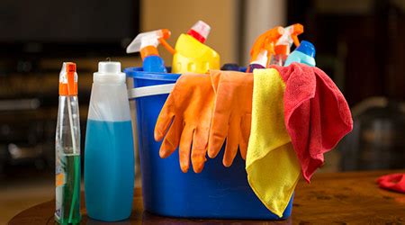 Infographic describes dangers of handling cleaning chemicals - Environmental Services