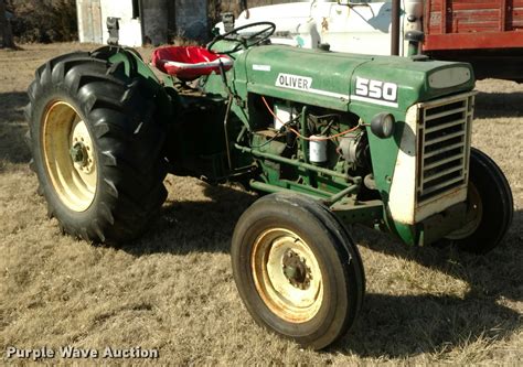 Oliver 550 tractor in Douglass, KS | Item BU9932 sold | Purple Wave