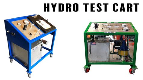 Hydro Test Cart | Pressure Test Cart | Hydrostatic Test Equipment - YouTube