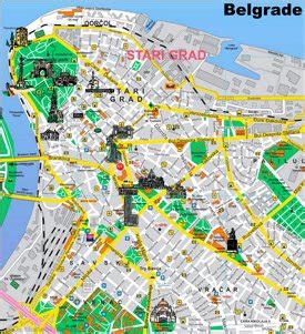 Belgrade Maps | Serbia | Maps of Belgrade