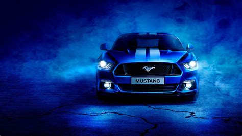 Blue Ford Mustang, HD Cars, 4k Wallpapers, Images, Backgrounds, Photos and Pictures