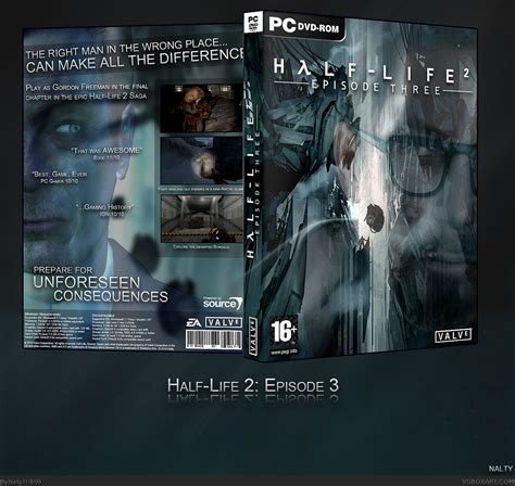 Half-Life 2: Episode 3 PC Box Art Cover by Nalty