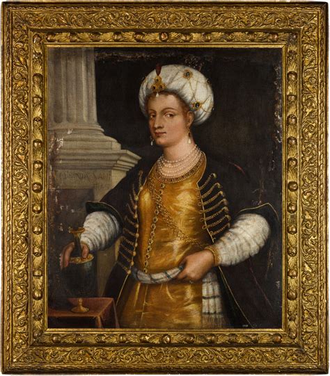 A portrait of Roxelana (Haseki Hurrem Sultan, 1506-58), follower of ...