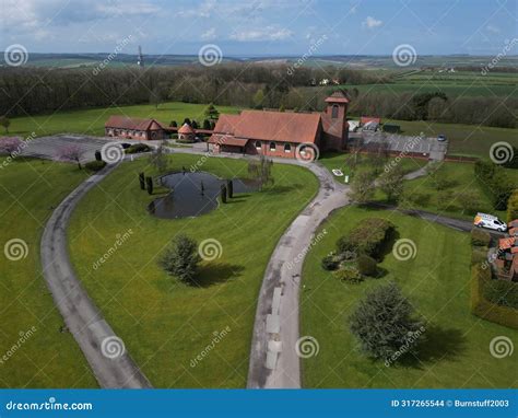 Octon Crematorium. Driffield, East Yorkshire Editorial Stock Image - Image of riding ...