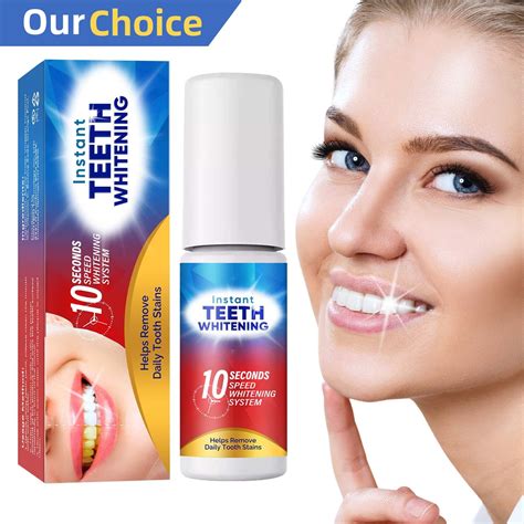 Tooth Paint, Instant Teeth Whitening Paint, Gentle Teeth Whitening Gel Paint Polish, Easy Way ...