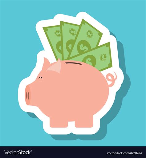 Money bills design Royalty Free Vector Image - VectorStock