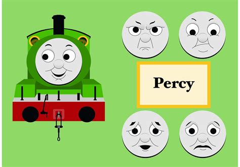 Percy from Thomas the Tank Engine Free Vector 88765 Vector Art at Vecteezy