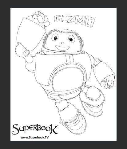 Superbook Coloring Pages Coloring Pages