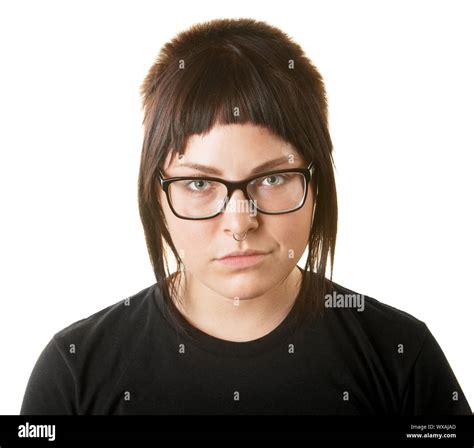 Woman sneering and angry hi-res stock photography and images - Alamy