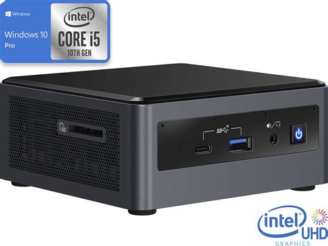 Intel NUC10i5FNH Mini PC, Intel Core i5-10210U Upto 4.2GHz, 32GB RAM, 256GB NVMe SSD + 1TB HDD ...