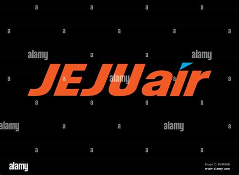 Jeju Air, Logo, Black Background Stock Photo - Alamy