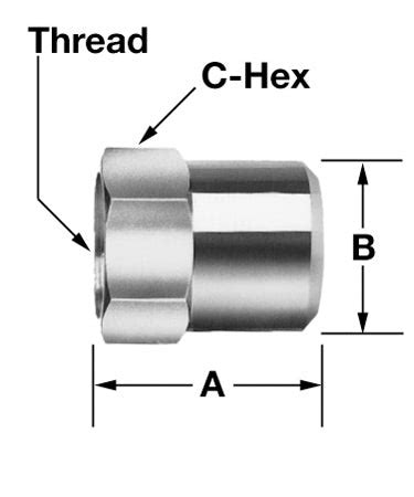 270784 | B & B Hydraulics | Lincoln Industrial Zerk-Lock Grease Fitting Adapter