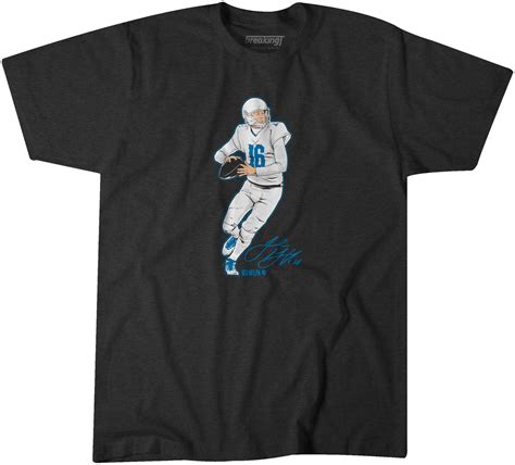 Jared Goff Superstar Pose - NFLPA Licensed - BreakingT