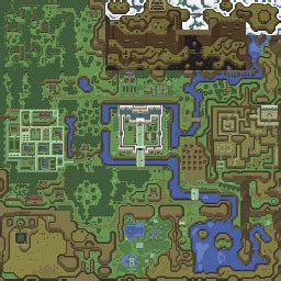 The Legend of Zelda: A Link to the Past - Overworld Map Selection - Super Nintendo (SNES ...