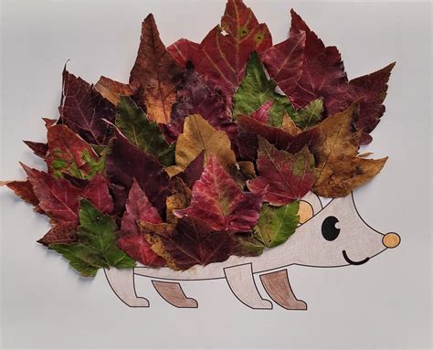 Fall Hedgehog Craft