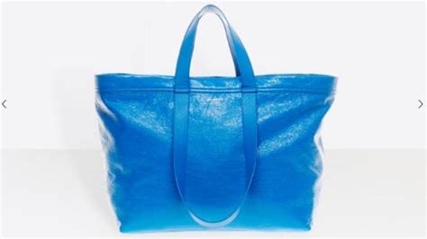 Ikea’s genius ad responds to ridiculous blue Balenciaga bag