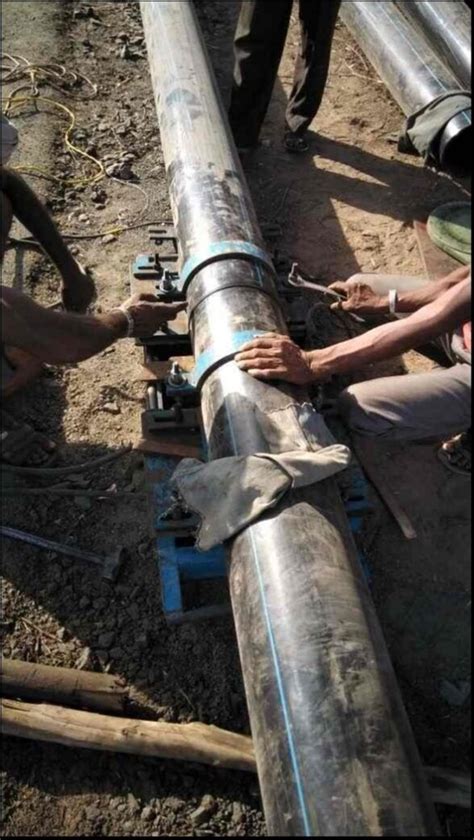 HDPE Pipe Installation, HDPE Pipeline Installation in India