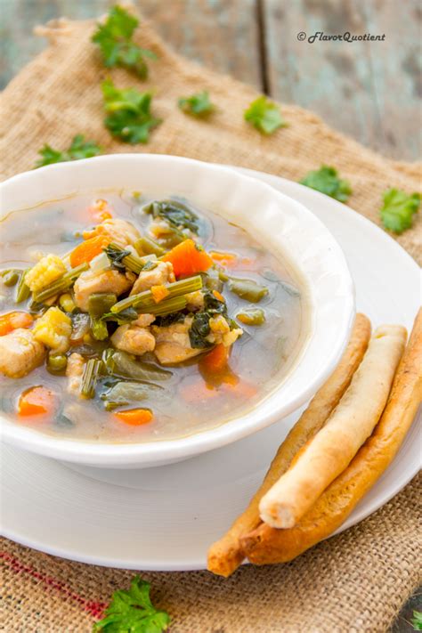 Super Healthy Chicken Soup | Best Skinny Chicken Soup Recipe - Flavor ...