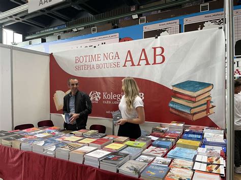 AAB publishing house part of "Prishtina 2023" book fair - Kolegji AAB