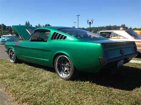 1965 Green Mustang Fastback