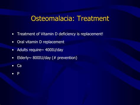 PPT - Osteomalacia and Rickets PowerPoint Presentation, free download ...