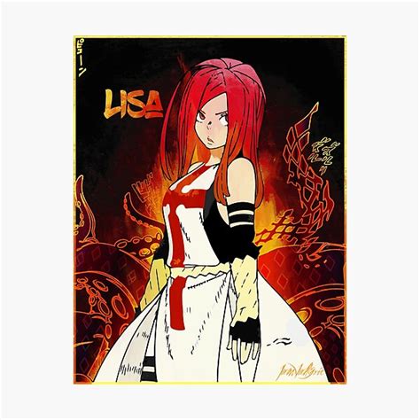 "Lisa Fire Force Fan art" Photographic Print for Sale by gainzgear ...