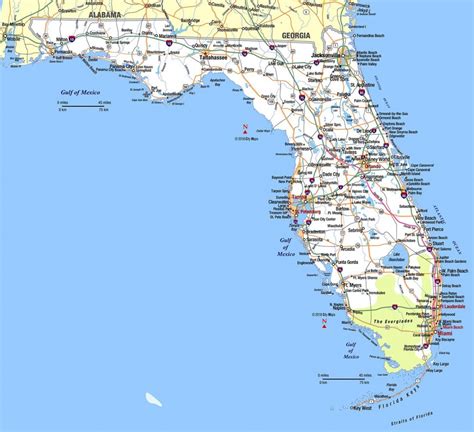 Map Of East Coast Of Florida Cities - Free Printable Maps