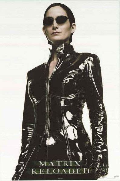 A fantastic poster of "Trinity" (Carrie-Anne Moss) from the epic Sci-Fi movie… Matrix Recargado ...