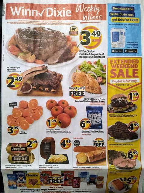 Winn Dixie Weekly Ad Sep 23 - 29, 2020 - WeeklyAds2