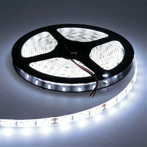 5M Waterproof IP65 72W 300 LED Strip Light 12V DC White/Warm White ...