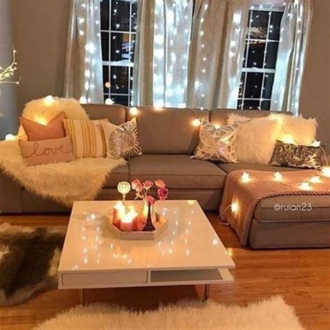 Creative Living Room Decoration Ideas For Small Spaces | First apartment decorating, Cozy ...