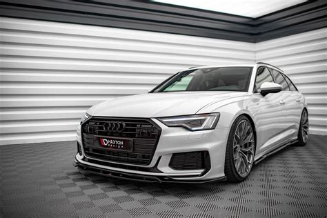 Front Splitter V.3 Audi A6 S-Line / S6 C8 | Our Offer \ Audi \ A6 / S6 / RS6 \ A6 S-Line \ C8 ...