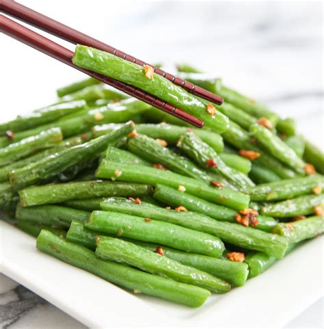 Chinese Style Garlic Green Beans - Kirbie's Cravings