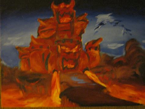 Bowser Castle by Gattusparrow on DeviantArt