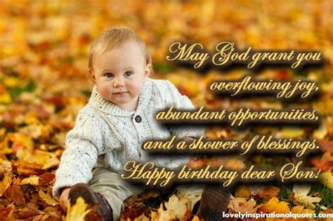 Happy Birthday Son Christian Quotes - ShortQuotes.cc