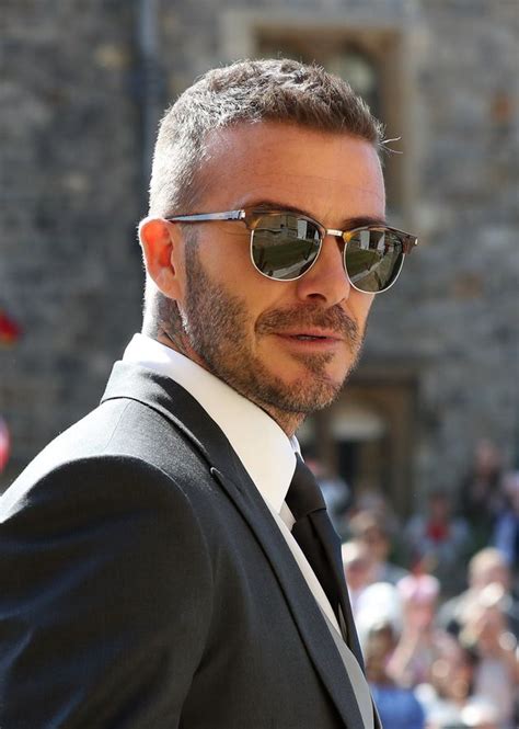 Looks We Love: David Beckham's Suave Sunglasses At The Royal Wedding ...