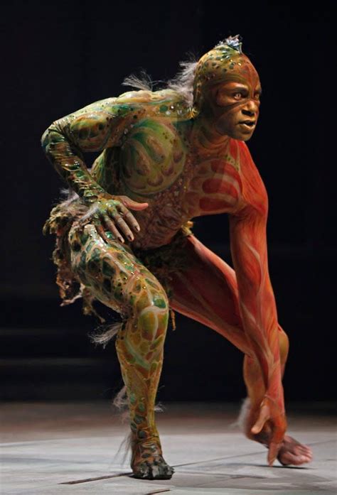 Dion Johnstone's portrayal of Caliban in The Tempest as directed by Des MacAnuff for the ...