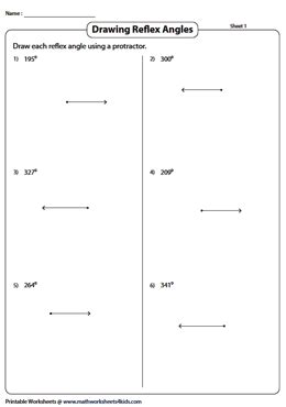 How To Draw A Reflex Angle