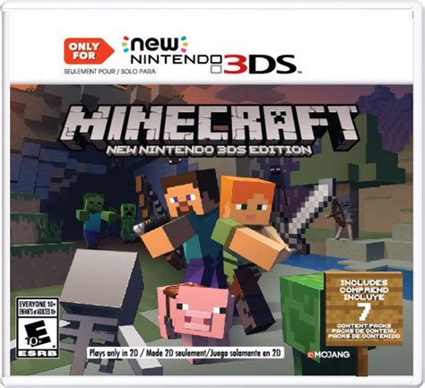 Minecraft New Nintendo 3ds Edition Nuevo - $ 949.00 en Mercado Libre