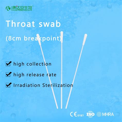 High Collection Volume Medical Sampling Oropharyngeal Swab for Antigen Test - China ...