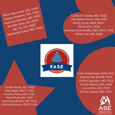 American Society of Echocardiography on LinkedIn: Congratulations to ASE’s Newest FASE!