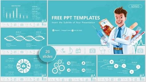 Cartoon Style Medicine PowerPoint Templates & Google Slides