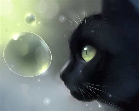 Free download Showing Gallery For Cute Anime Black Cat Wallpaper ...