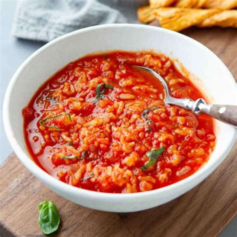 Tomato Rice Soup - Cookin Canuck