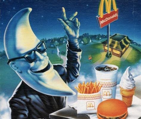 McDonald's Moon Man Mac Tonight | Childhood memories, Man on the moon, Nostalgia