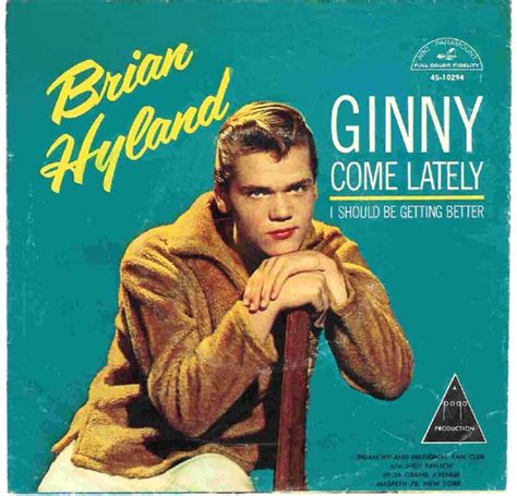 Brian Hyland - Ginny Come Lately (Vinyl, 7", Single, 45 RPM) | Discogs