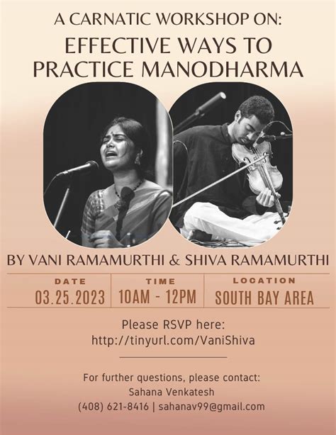 CCC | » A CARNATIC WORKSHOP ON: EFFECTIVE WAYS TO PRACTICE MANODHARMA