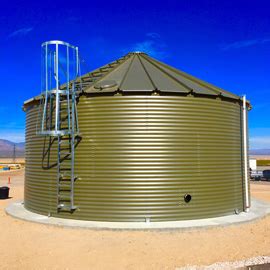 Corrugated Steel Tanks for Water | Specs, Prices, Delivery