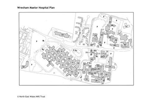 Wrexham Maelor Hospital Plan